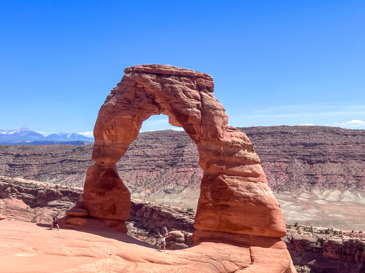 Arches N.P. con niños